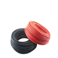 Set cablu solar 10ml 6mm negru / rosu cu mufe MC4