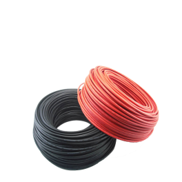 Set cablu solar 10ml 6mm negru / rosu cu mufe MC4 Set cablu solar 10ml 6mm negru / rosu cu mufe MC4