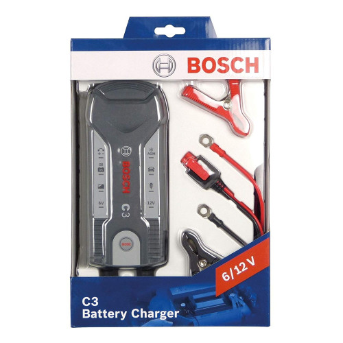 Incarcator baterie Auto Bosch Charger C3  6V - 12V
