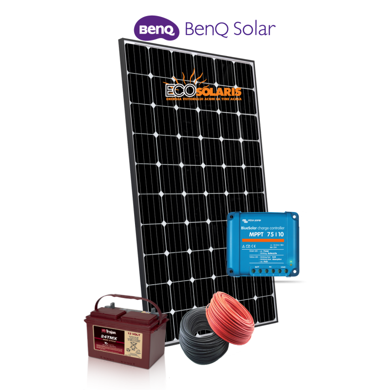 Sistem Fotovoltaic 12V Benq 300Wp Off Grid Sistem Fotovoltaic 12V Benq 300Wp Off Grid