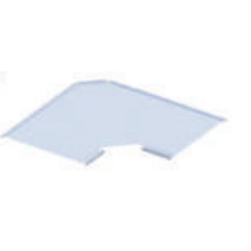 Capac Cot pentru jgheab metalic 90° 300 mm Capac Cot pentru jgheab metalic 90° 300 mm