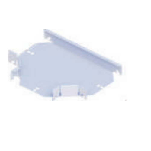 T orizontal pentru jgheab metalic 100x50mm