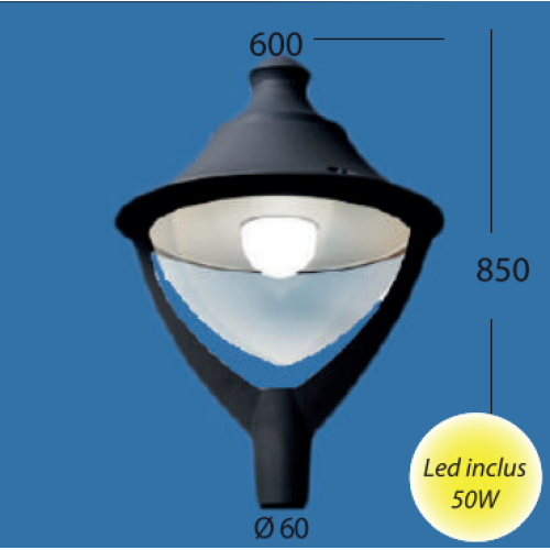 Corp de iluminat Beppe 50W