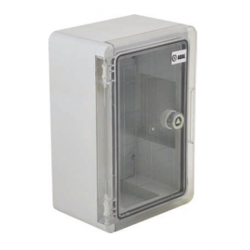 Panou Electric cu usa transparenta din Policarbonat  20x30x13