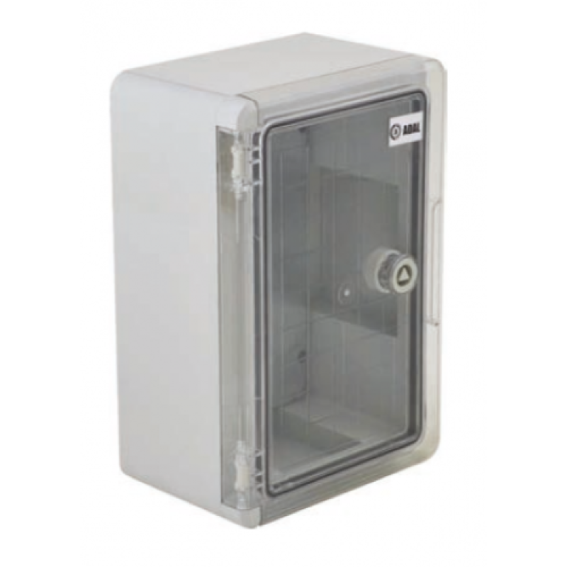 Panou Electric cu usa transparenta din Policarbonat 20x30x13 Panou Electric cu usa transparenta din Policarbonat 20x30x13