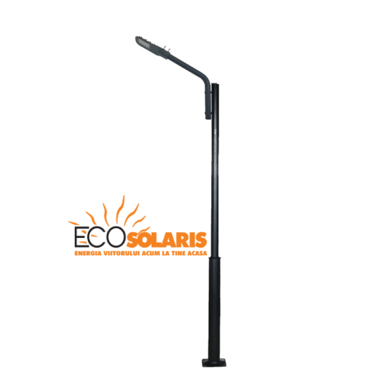 Stalp de iluminat cu brat 50W 3m 1L/PRO STREET Stalp de iluminat cu brat 50W 3m 1L/PRO STREET