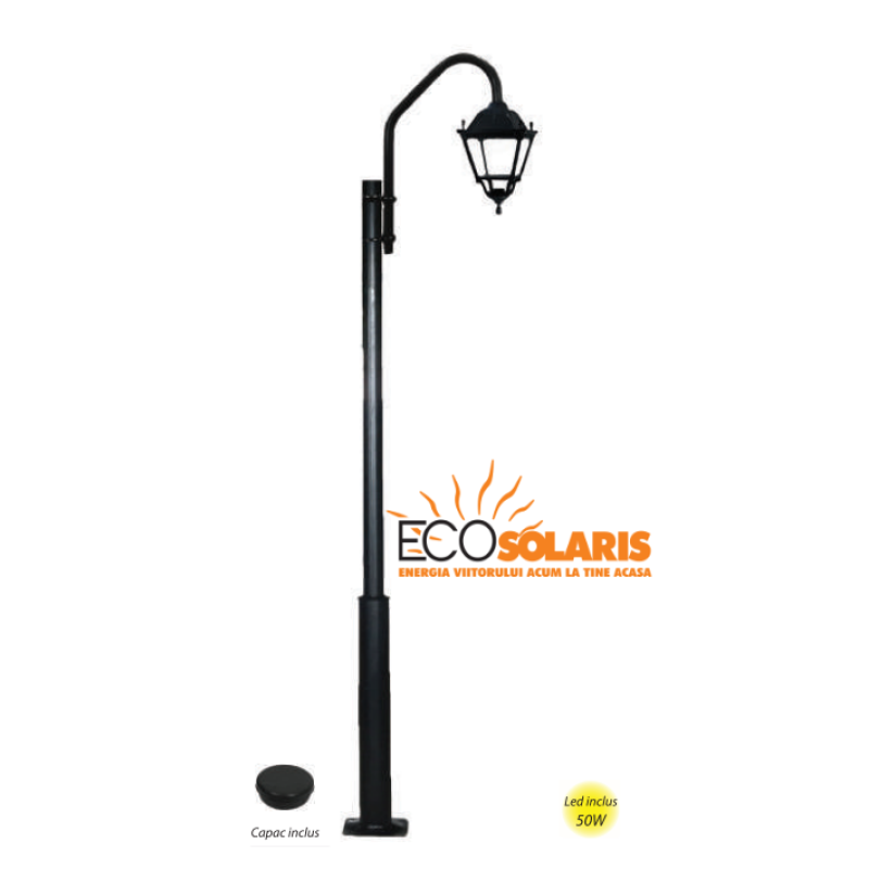 Stalp de iluminat 1N/TOBIA 50W 4 m Stalp de iluminat 1N/TOBIA 50W 4 m