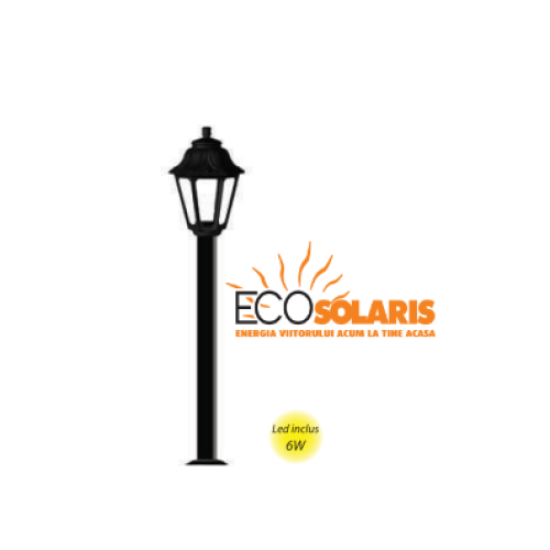 Stalp exterior decorativ Anna 1 m inaltime