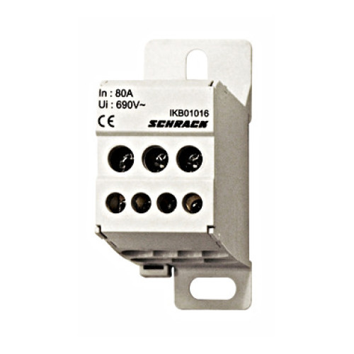 Distribuitor 1 poli 80A trifazat
