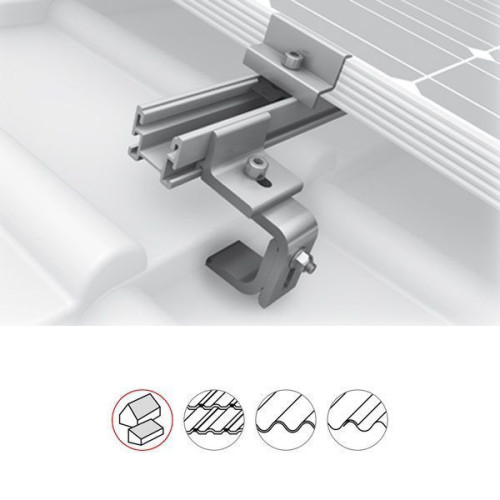 Ancora fixare profil tigla Solid Rail K2 Systems