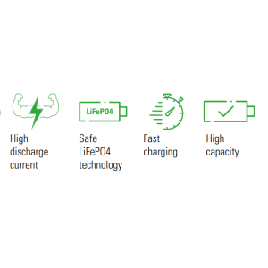 Baterie LiFePO4 Nomia 12V 105Ah Baterie LiFePO4 Nomia 12V 105Ah