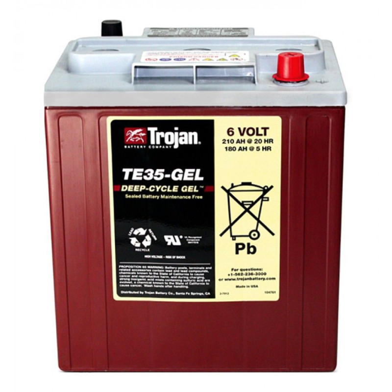 Baterie Trojan TE-35 GEL 6V Baterie Trojan TE-35 GEL 6V