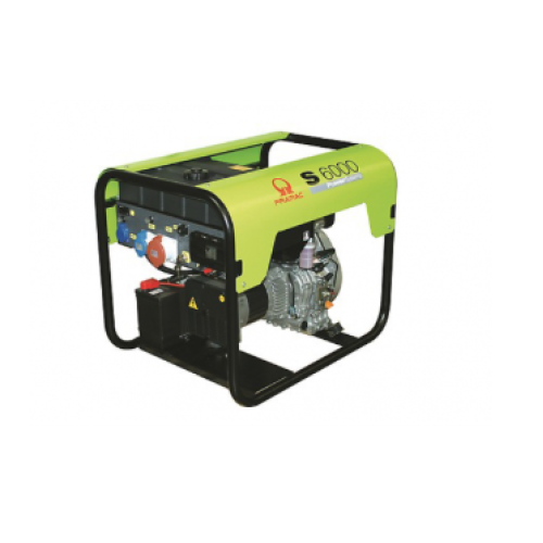 Generator curent electric (grup electrogen) Pramac S6000, motorizare Yanmar, 5.6 kVA, diesel, trifazat