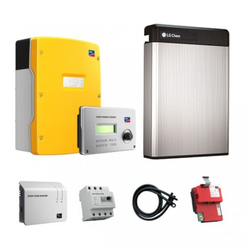 Set Baterie Lithium-Ion LG Chem Resu 3.3kWh cu invertor SMA Set Baterie Lithium-Ion LG Chem Resu 3.3kWh cu invertor SMA