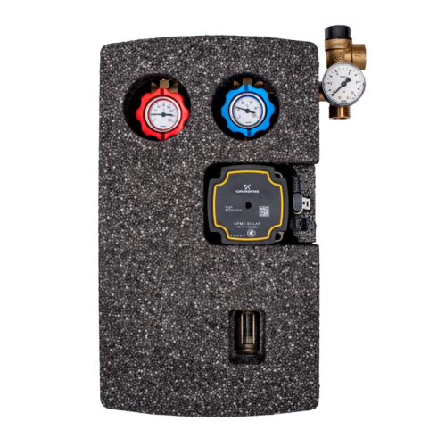 Grup de pompare dublu Instalatii solare 2-12 l/min