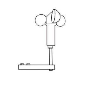Anemometru tracker solar WS50