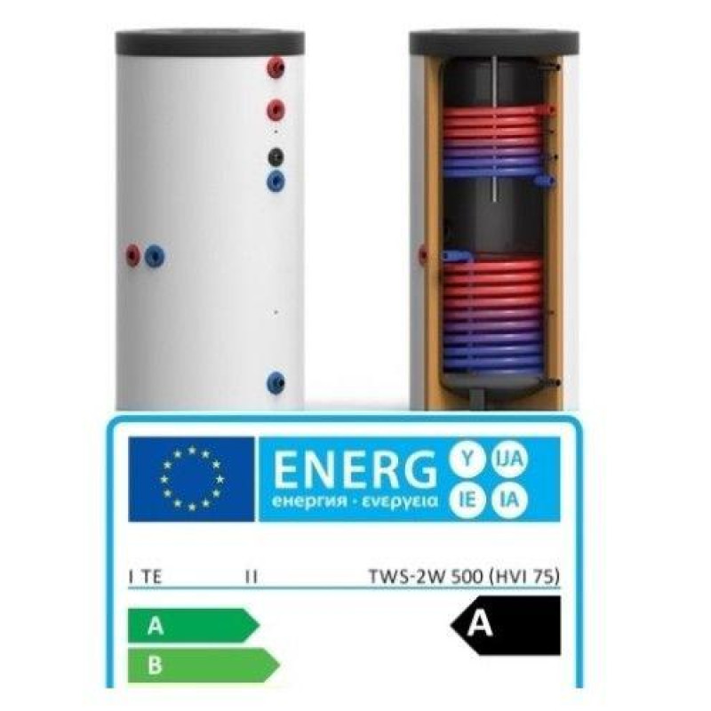 Boiler Solar Bivalent 500 Litri Clasa A Boiler Solar Bivalent 500 Litri Clasa A