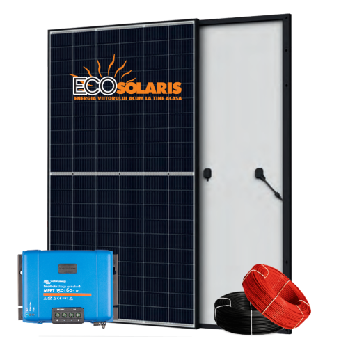 Set Panou fotovoltaic 24V 1kWp Mono - Controler solar MPPT Victron SmartSolar 150/45