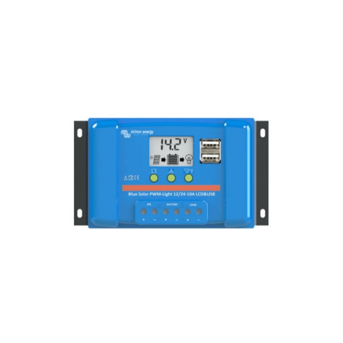 Controler Victron Energy BlueSolar PWM-LCD&USB 12/24V- 10A