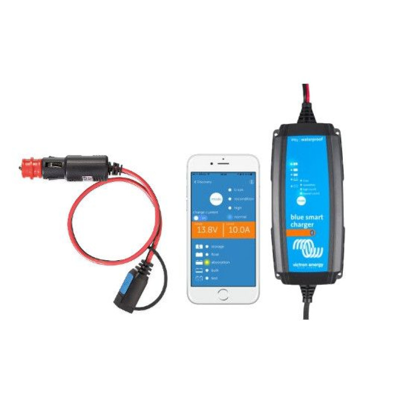 Incarcator baterii Victron Energy Blue Smart IP65 Charger 24V 8A DC connector Incarcator baterii Victron Energy Blue Smart IP65 Charger 24V 8A DC connector