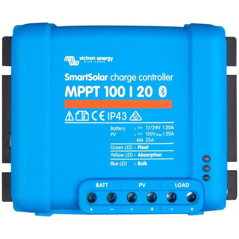 Victron Energy SmartSolar MPPT 100/20 12/24VDC Victron Energy SmartSolar MPPT 100/20 12/24VDC