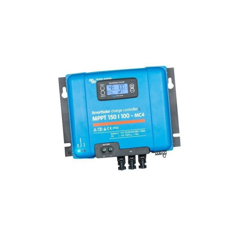 Smartsolar MPPT Controler 250/100-MC4 250Voc 100A Victron Energy Smartsolar MPPT Controler 250/100-MC4 250Voc 100A Victron Energy