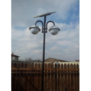 Stalp de iluminat solar 2x7w (independent) Stalp de iluminat solar 2x7w (independent)