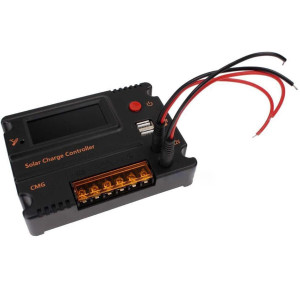 Controler Solar CMG2420 20A 12V LCD / USB Controler Solar CMG2420 20A 12V LCD / USB