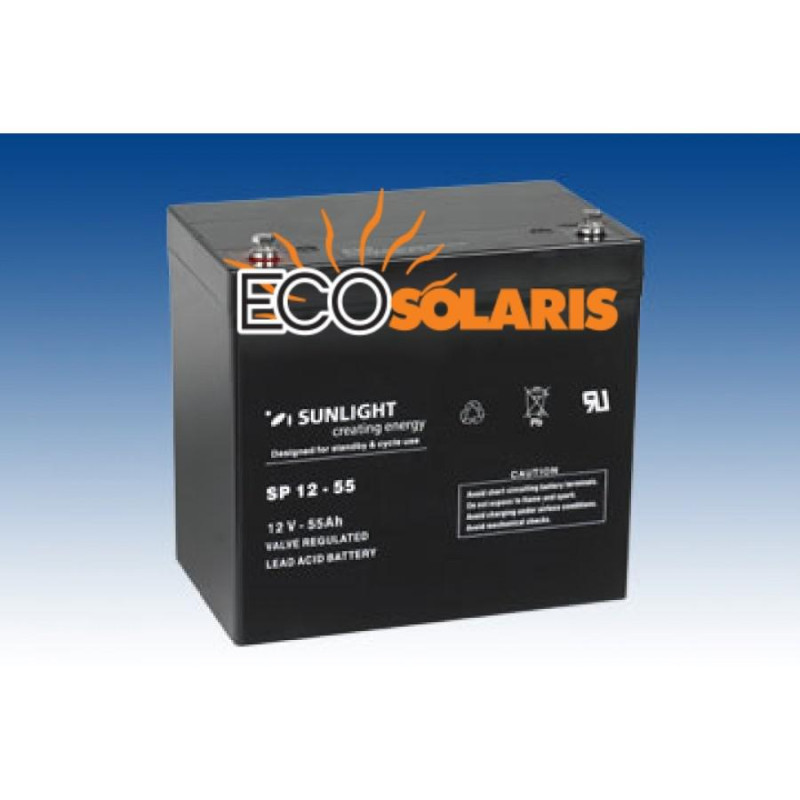 Baterie SunLight 12V 55Ah Baterie SunLight 12V 55Ah