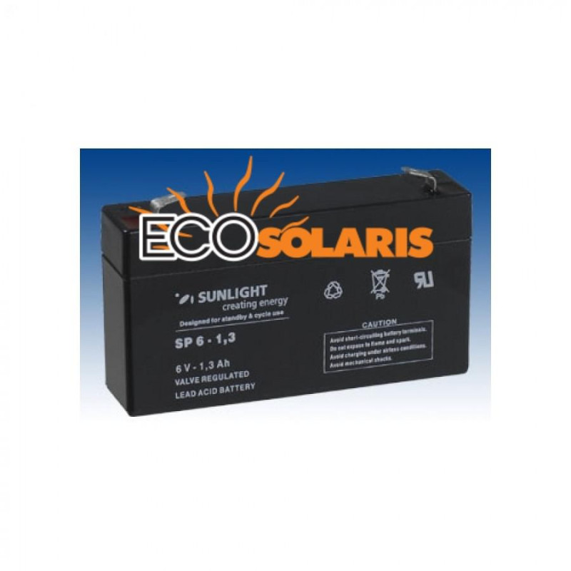 Acumulator Sunlight 6V 1.3Ah Acumulator Sunlight 6V 1.3Ah