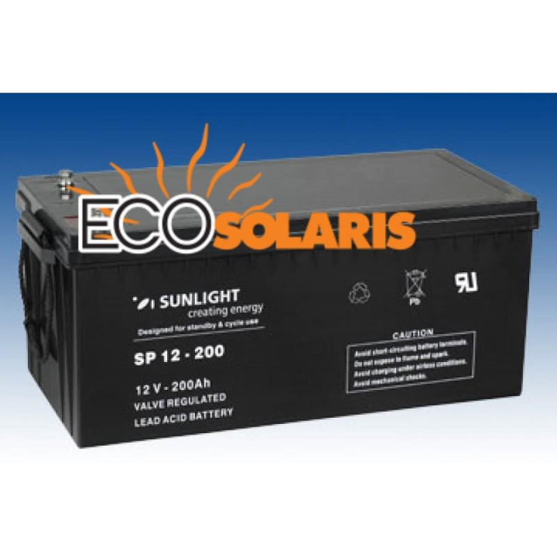 Baterie SunLight 12V 200Ah Baterie SunLight 12V 200Ah