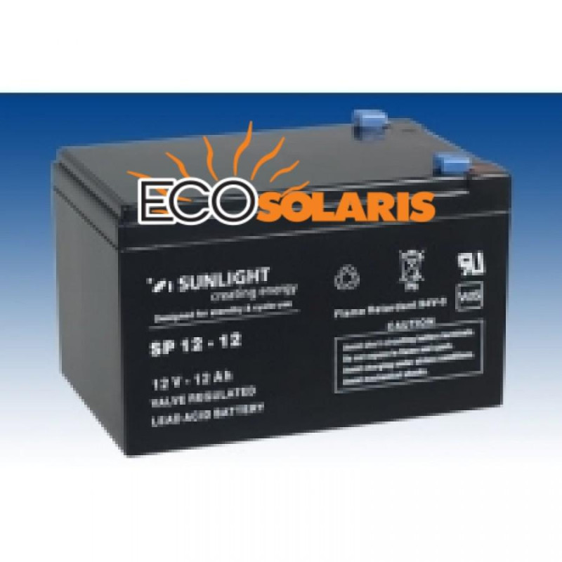 Baterie Sunlight 12V 12Ah Baterie Sunlight 12V 12Ah