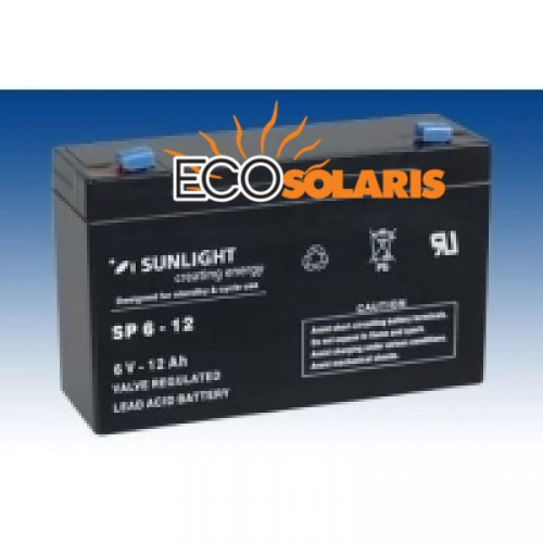 Baterie Sunlight 6V 12Ah