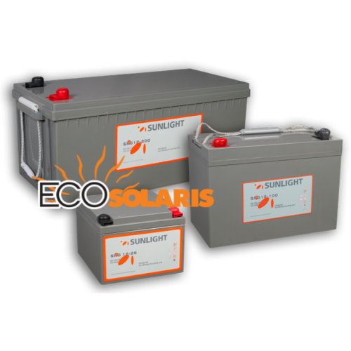 Baterie Sunlight GEL SPG 12V 150A