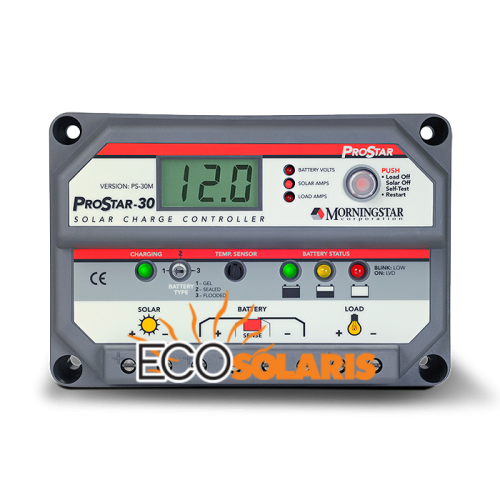 Controler ProStar PWM 12V-24V 15A/48V 30A