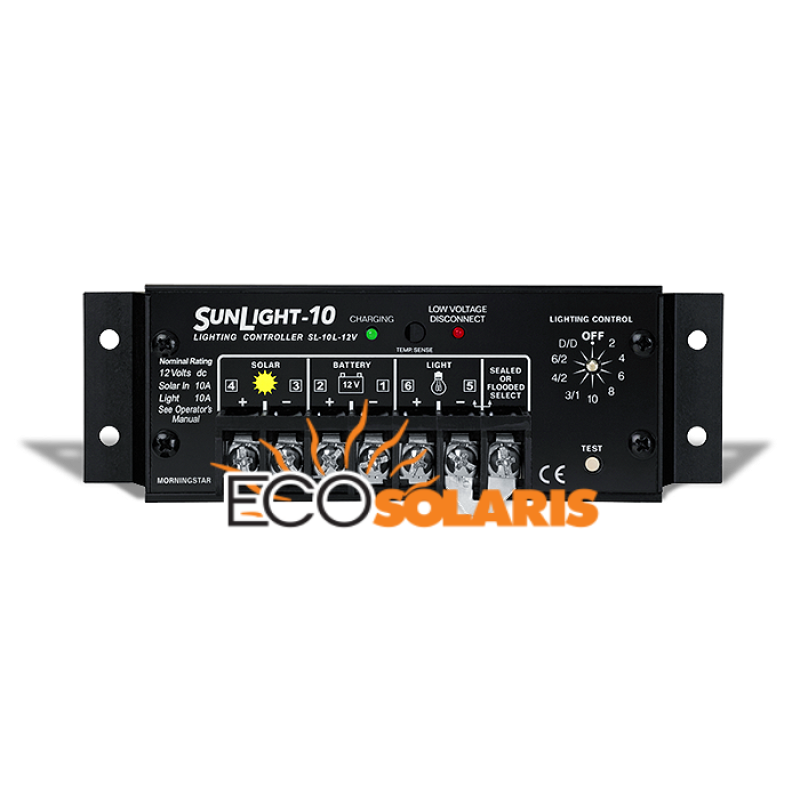 Controler SunLight PWM 12V/24V 10A/20A Controler SunLight PWM 12V/24V 10A/20A
