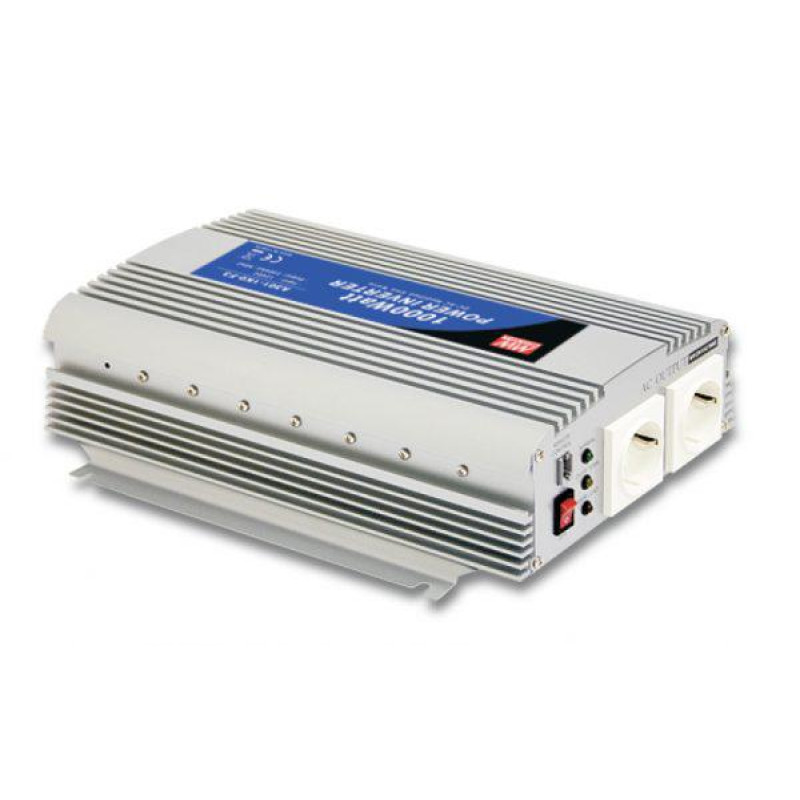 Invertor 1000W Meanwell 12V/230V Sinus Modificat Invertor 1000W Meanwell 12V/230V Sinus Modificat