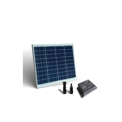 KIT SOLAR  BASE 50W 12V PANOU SOLAR CONTROLER  5A-PWM