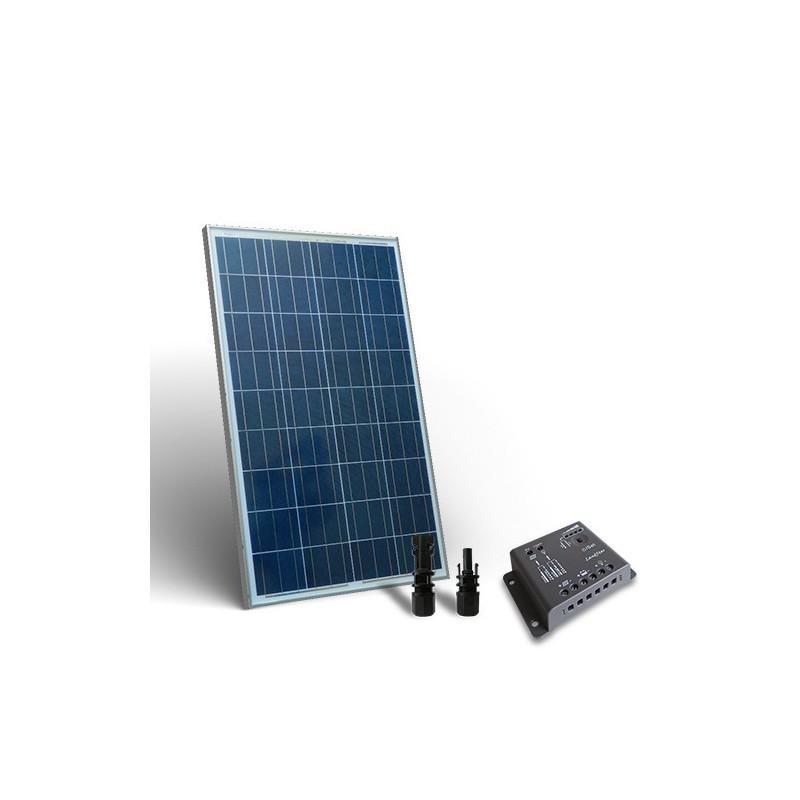 KIT SOLAR BASE 80W PANOU SOLAR CONTROLER 12V 5A - PWM KIT SOLAR BASE 80W PANOU SOLAR CONTROLER 12V 5A - PWM