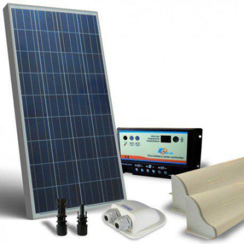 KIT SOLAR FOTOVOLTAIC RULOTA 12V 100W/600W zi BASE 