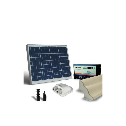 KIT SOLAR FOTOVOLTAIC RULOTA  50W 12V /300W zi BASE