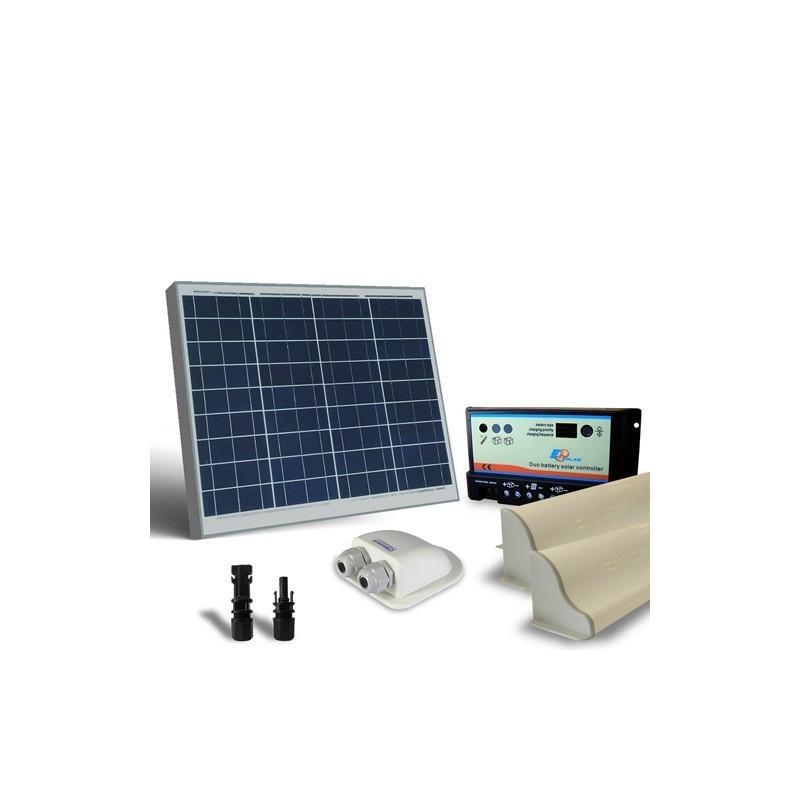 KIT SOLAR FOTOVOLTAIC RULOTA 50W 12V /300W zi BASE KIT SOLAR FOTOVOLTAIC RULOTA 50W 12V /300W zi BASE