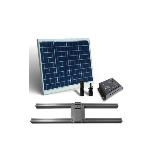KIT SOLAR PLUS 50W / 300W zi CU SUPORT PRINDERE