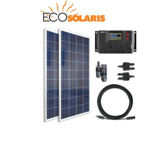 Kit fotovoltaic rulota 160W poli (960W/zi)
