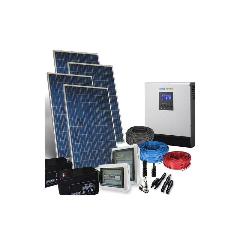 Kit Fotovoltaic Off-Grid Complet 5.2Kw 48V Baterii AGM Kit Fotovoltaic Off-Grid Complet 5.2Kw 48V Baterii AGM