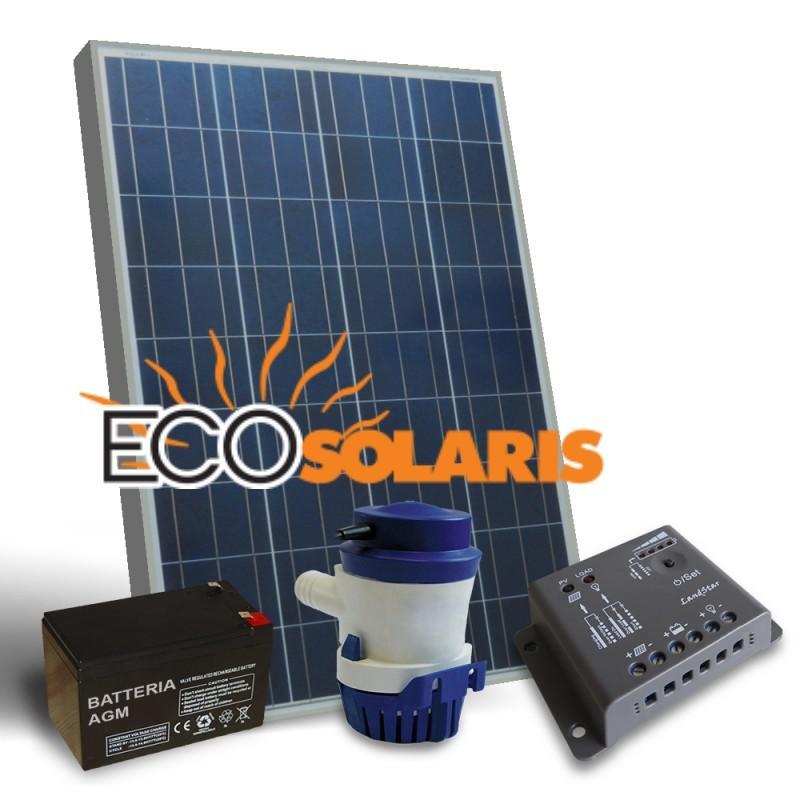 Kit Solar fotovoltaic recirculare apa 24L/M 12V 30W mono Kit Solar fotovoltaic recirculare apa 24L/M 12V 30W mono