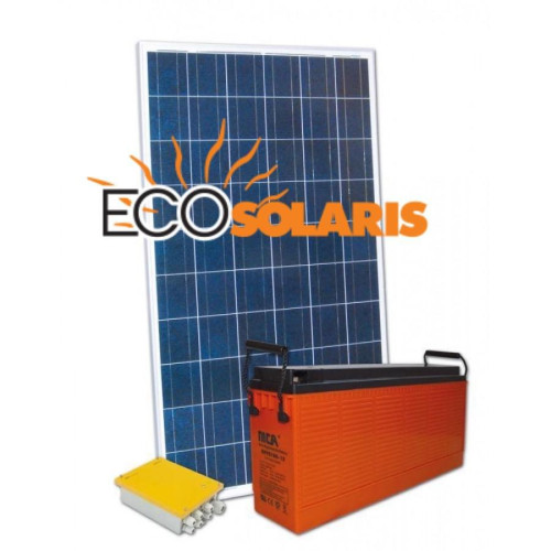 Kit fotovoltaic Off-Grid 12V 230Wh