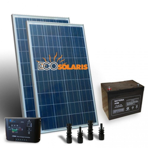 Kit solar fotovoltaic 200Wp mono 12V / 1200W zi