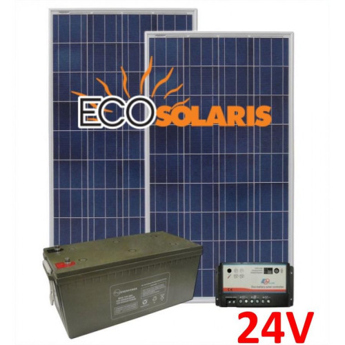 Kit solar fotovoltaic Off-Grid 1560Wp 24V 7800W/zi