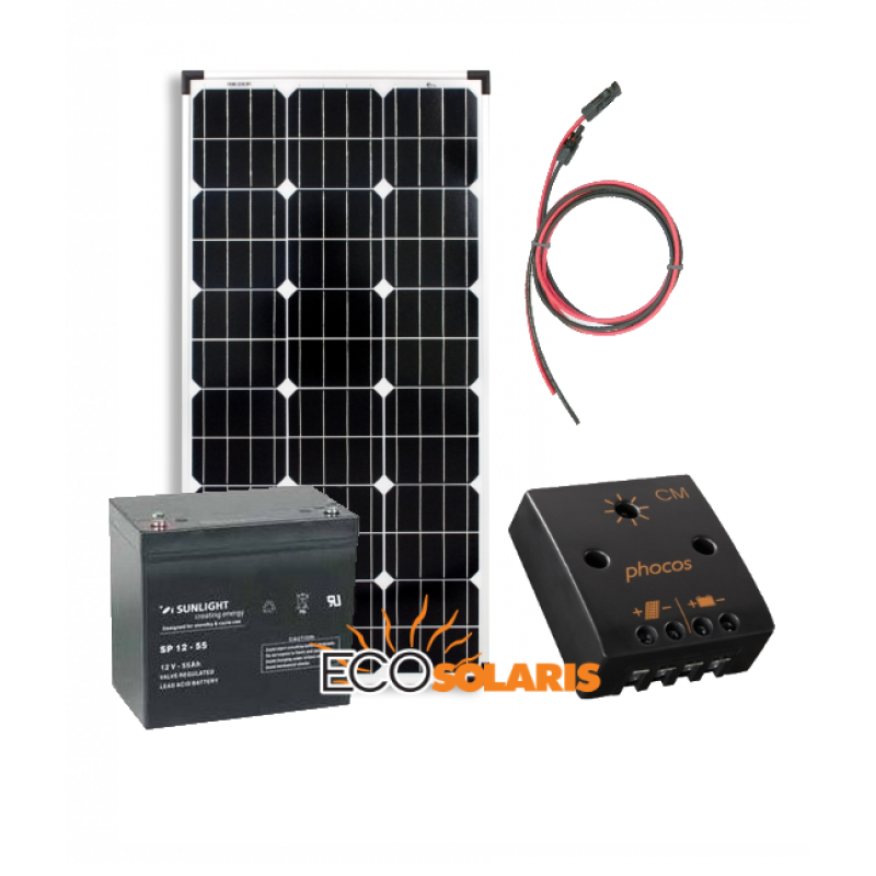 Kit solar fotovoltaic Off-Grid 160W/12V 960Wh/zi Kit solar fotovoltaic Off-Grid 160W/12V 960Wh/zi